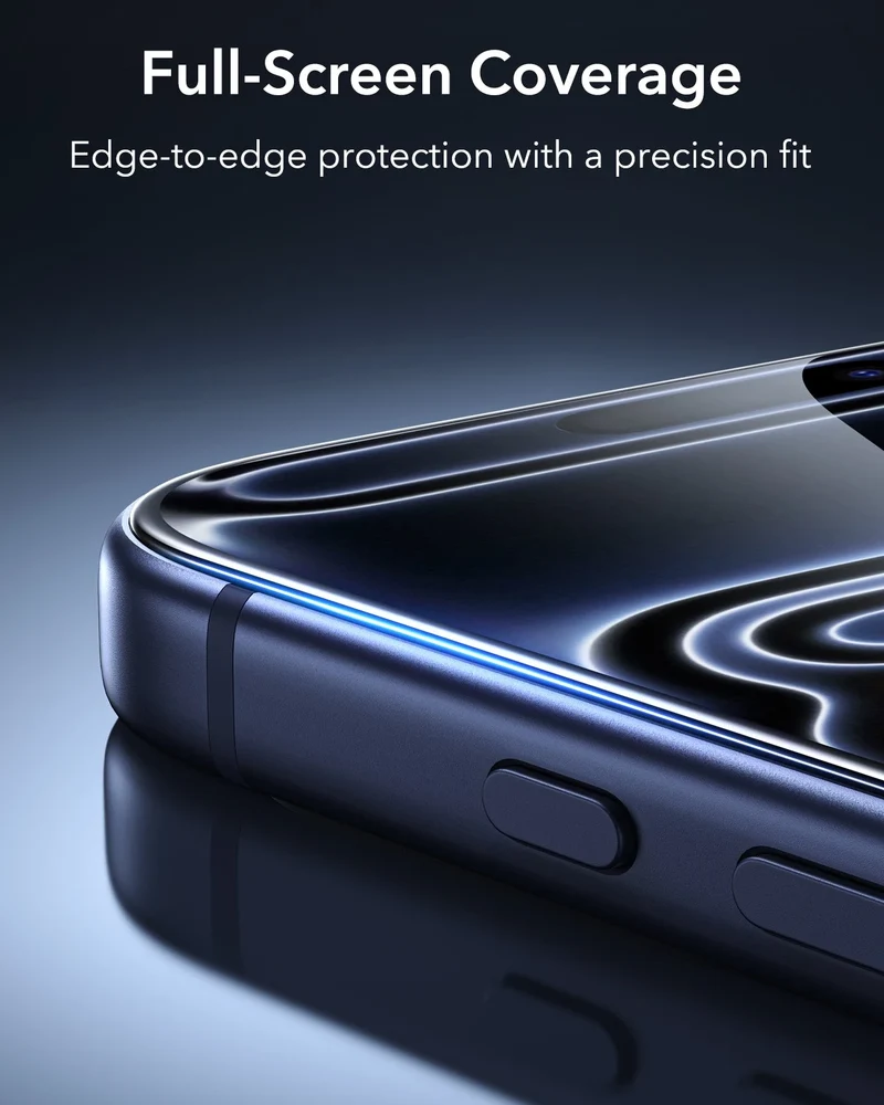 iPhone 18 Pro Max Bundle Cyber Tough Magnetic Case with Camera Control and Flex Stand, Plus Armorite®️ Screen Protector - Black