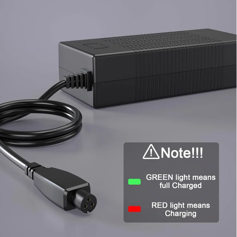 42V 2A Charger for Gyrocopters Electric Scooters, Compatible with Gyrocopters Pro 6.0 Pro 4.0 LED Lighted Electric Scooters Power Adapter