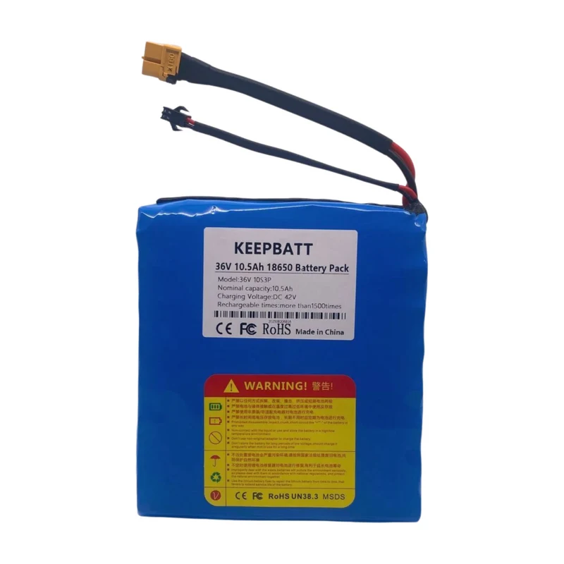 36V 10.5Ah Replacement Battery for Mpman TR800 Electric Scooter