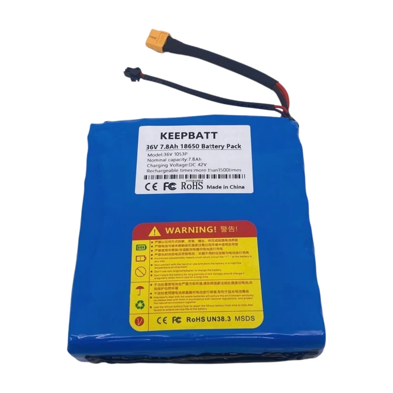 36V 7.8Ah Replacement Battery for Mpman TR800 Electric Scooter