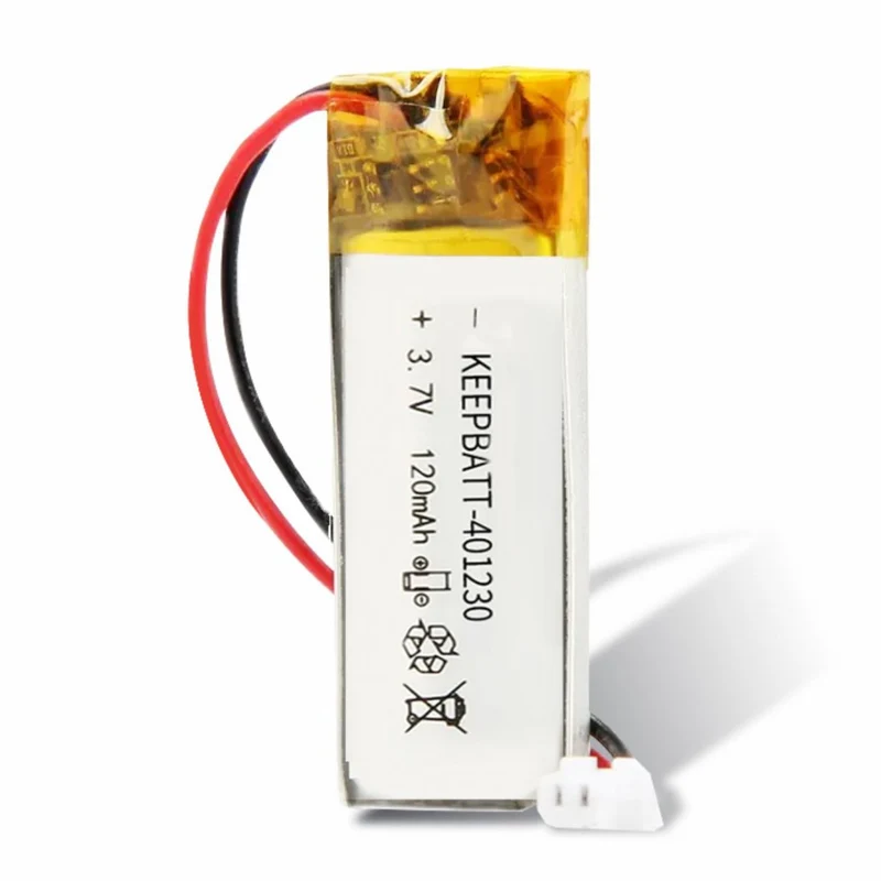 KB-LP401230 3.7V 120mAh Lipo Battery 401230 125mAh lipo polymer battery