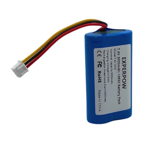 NTC 7.4V 3000mah Replacement battery For Portable Blutooth Speaker XH2.54 3Pin