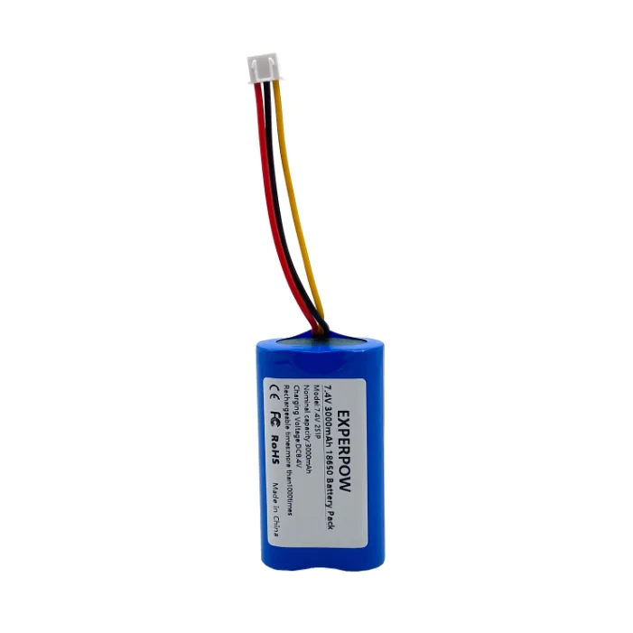 NTC 7.4V 3000mah Replacement battery For Portable Blutooth Speaker XH2.54 3Pin