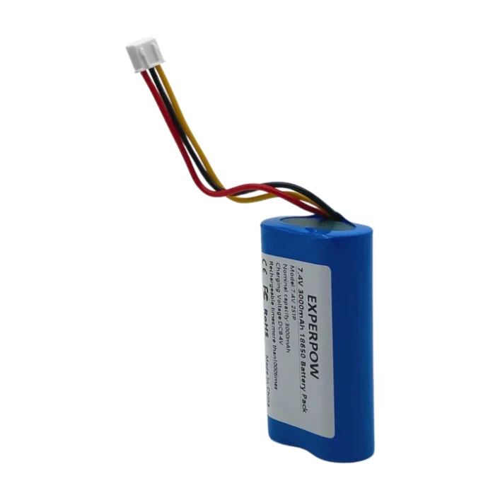 NTC 7.4V 3000mah Replacement battery For Portable Blutooth Speaker XH2.54 3Pin