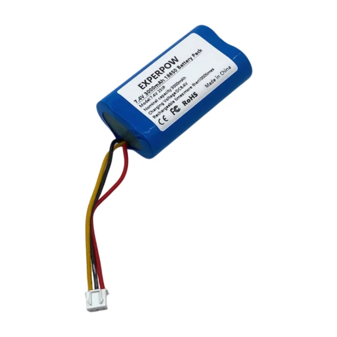 NTC 7.4V 3000mah Replacement battery For Portable Blutooth Speaker XH2.54 3Pin