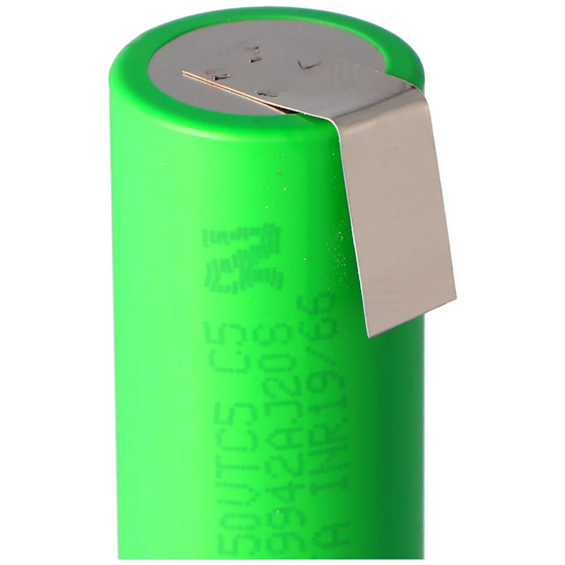 Konion US18650VTC5 2600mAh 3.6V - 3.7V 65.4x18.2mm with soldering lug U