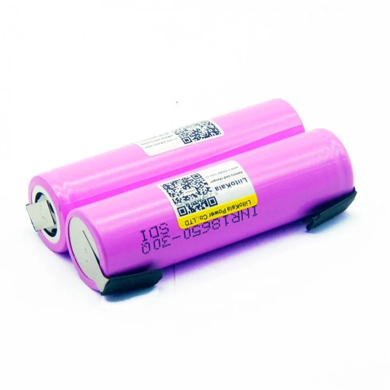 4pcs 18650 3000mAh Battery INR18650 30Q 20A For DIY Nicks