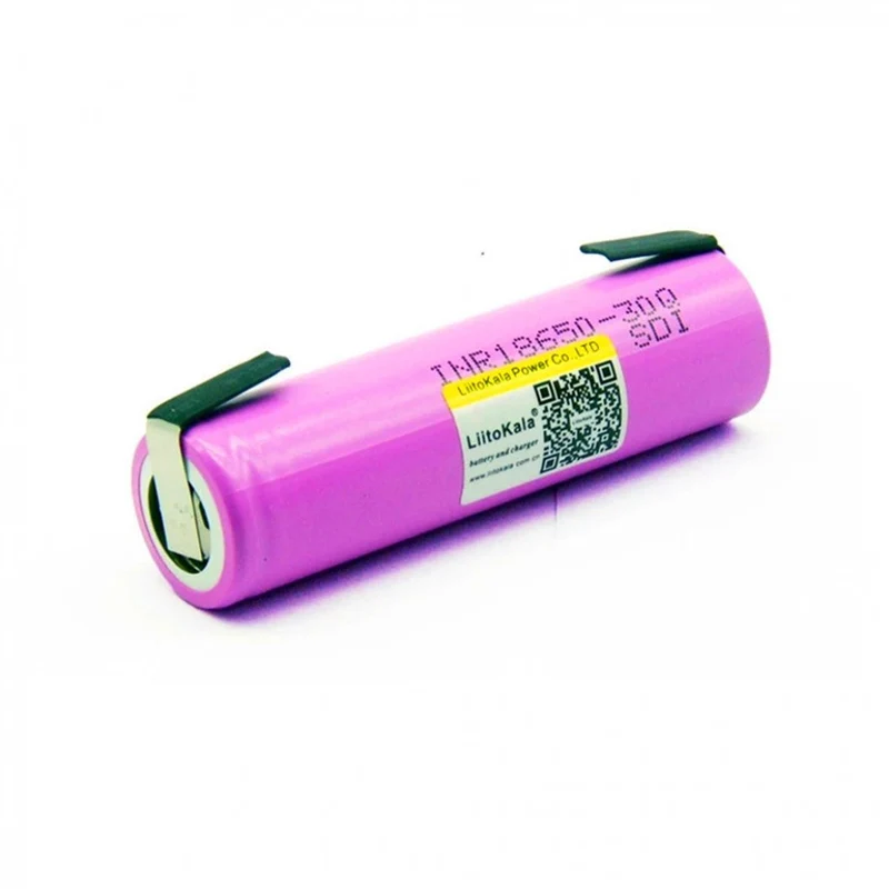 4pcs 18650 3000mAh Battery INR18650 30Q 20A For DIY Nicks