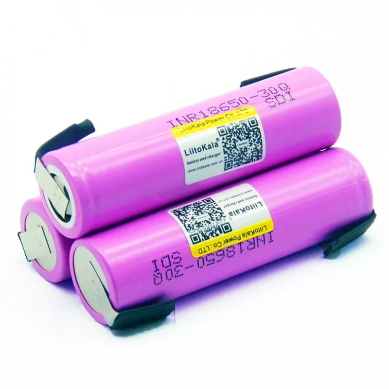 4pcs 18650 3000mAh Battery INR18650 30Q 20A For DIY Nicks
