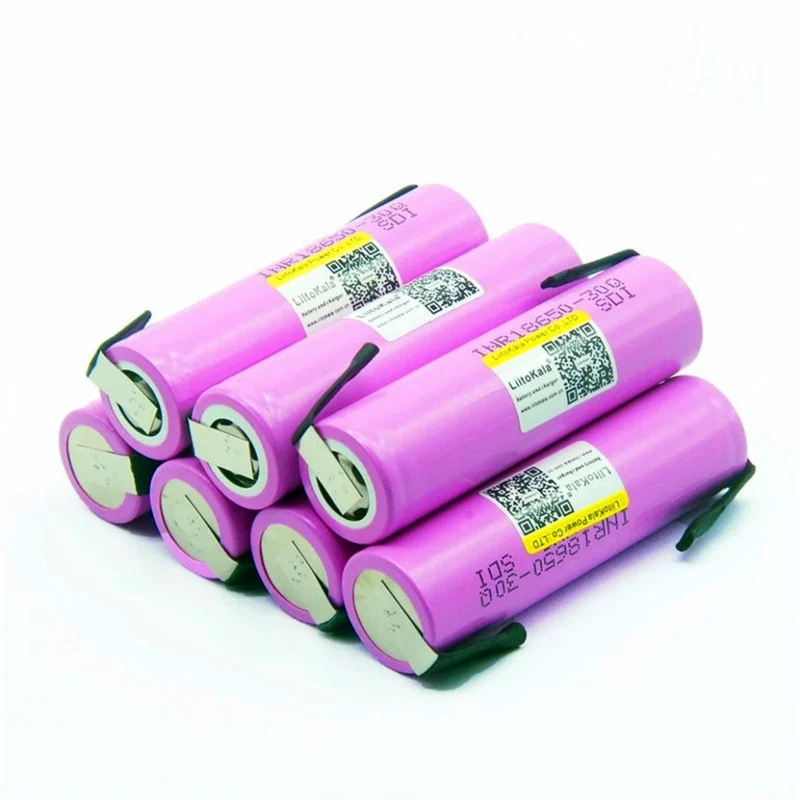 4pcs 18650 3000mAh Battery INR18650 30Q 20A For DIY Nicks