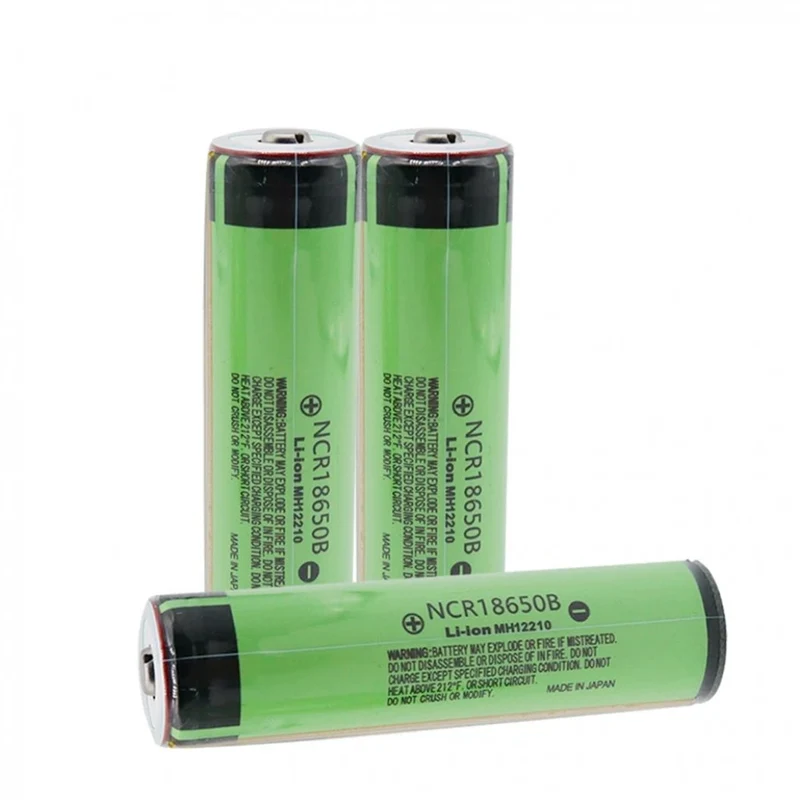 Original 3.7V 3400mAh 18650 Battery Protected NCR18650B Rechargeable Li-Ion Battery With PCB
