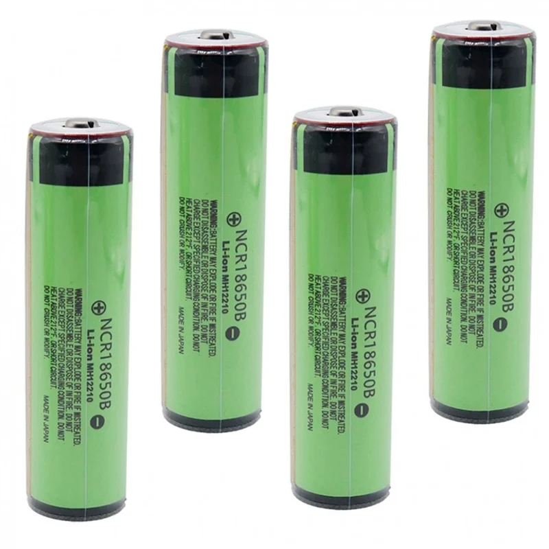Original 3.7V 3400mAh 18650 Battery Protected NCR18650B Rechargeable Li-Ion Battery With PCB