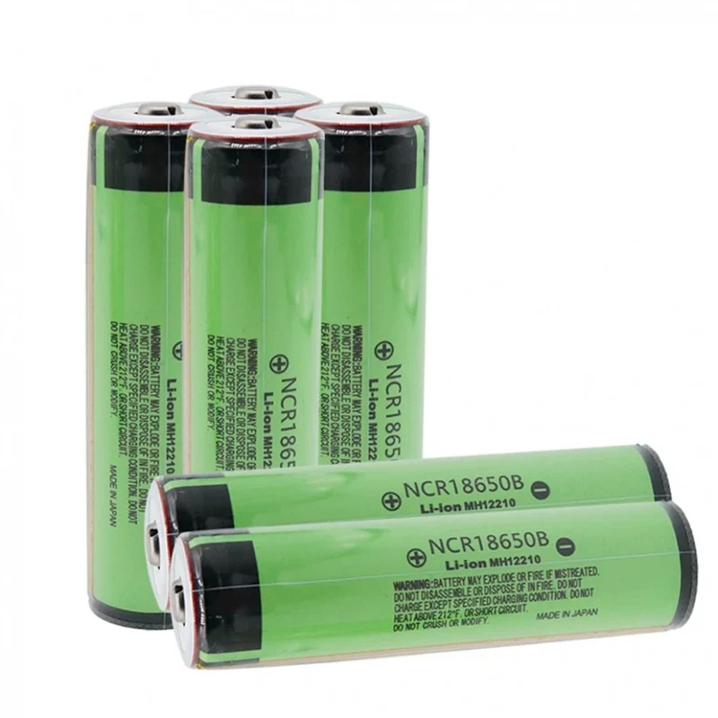 Original 3.7V 3400mAh 18650 Battery Protected NCR18650B Rechargeable Li-Ion Battery With PCB