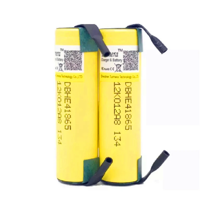 2pcs 2.5v 2500mAh 18650 HE4 battery for cordless screwdrivers and electric bikes