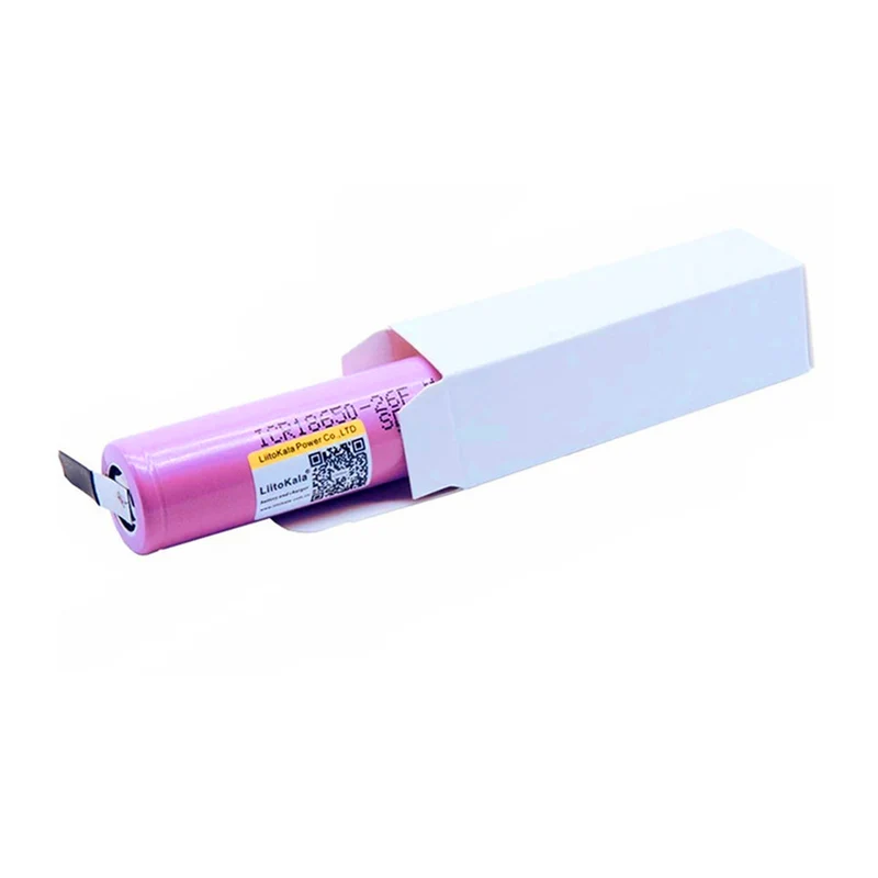 6 pieces 18650 2600mAh battery ICR18650-26FM 20A lithium ion battery discharged 15A battery DIY nickel