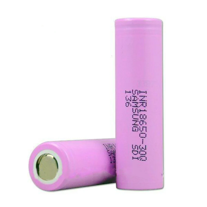 2PCS INR18650-30Q 3000mah 20A Flat Top Protected 18650 Li-ion Battery