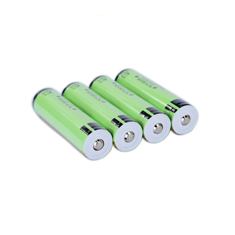 4 pieces 3.7v 3400mAh protected rechargeable 18650 Li-ion battery