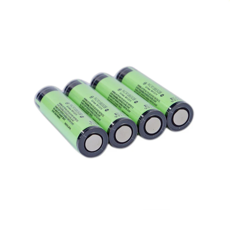 4 pieces 3.7v 3400mAh protected rechargeable 18650 Li-ion battery