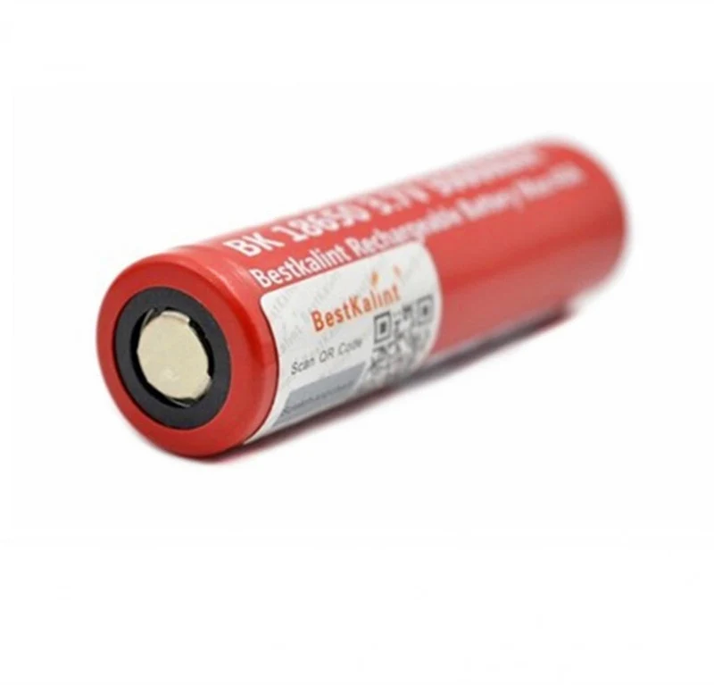 2PCS IMR 18650 Battery 3000MAh 40A 3.7V Rechargeable Flat Top Electronic Battery