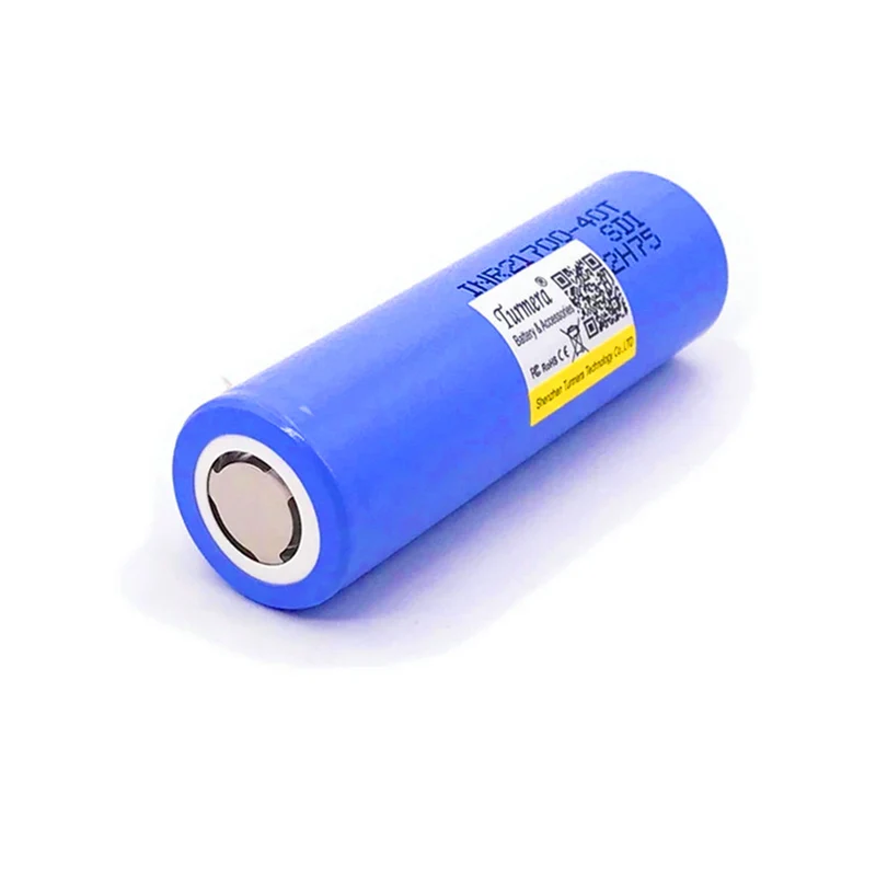 2pcs 4000mAh 40A INR 21700 40T rechargeable lithium battery for vacuum cleaner Turmera