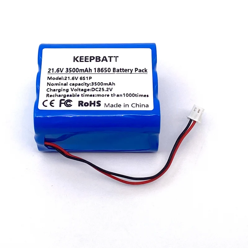 KEEPBATT 21.6V 3500mAh Replacement Battery for Geek Aire Fan