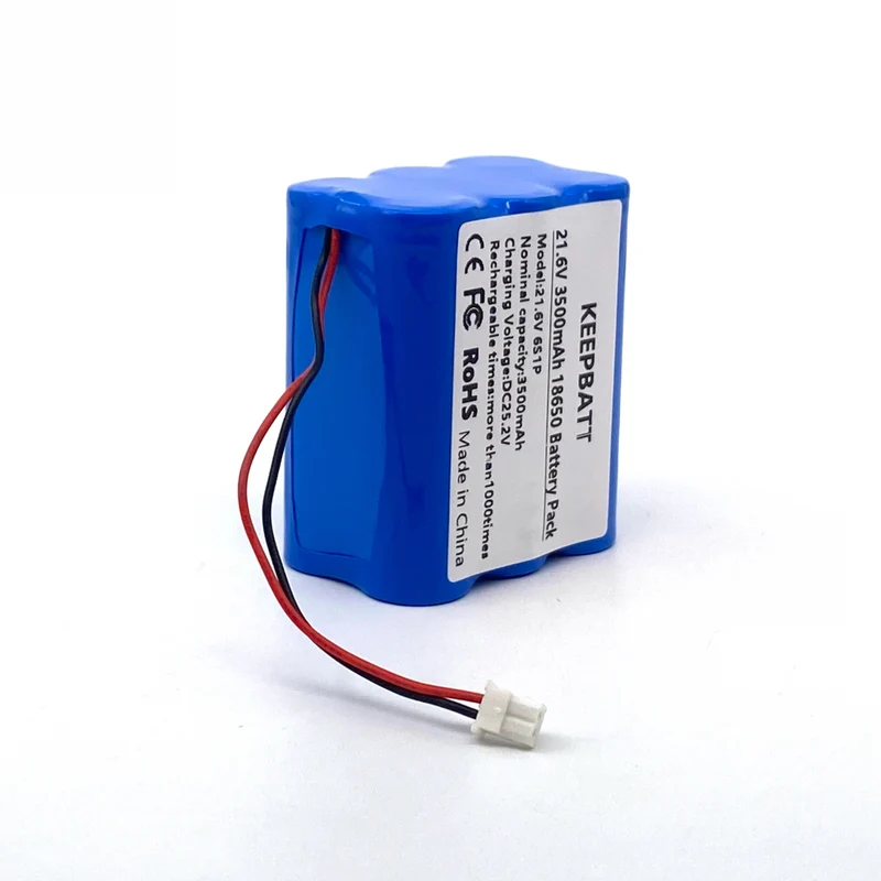 KEEPBATT 21.6V 3500mAh Replacement Battery for Geek Aire Fan