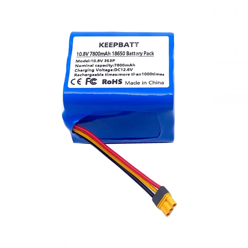 10.8V 7800mAh Replacement Battery for AIPER Seagull PLUS Pool Vacuum