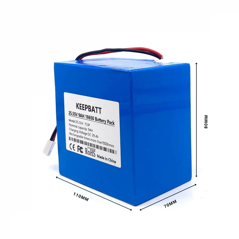 KEEPBATT 25.5V 7S3P 9Ah Replacement Battery for Aiper Seagull 3000 Wall-Climbing Cordless Pool Cleaner