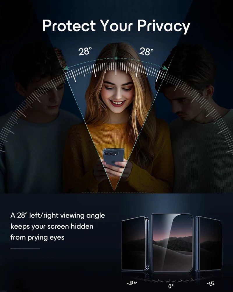 iPhone Duo UltraFit Armorite®️ Privacy Screen Protector - 3 Pack