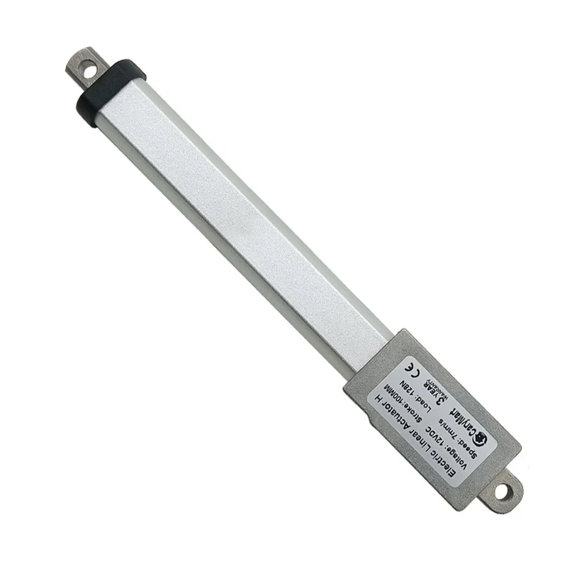 6V 12V 24V Micro Vérin Électrique 188N Actionneur Linéaire Course 100 mm (Modèle: 0041646)