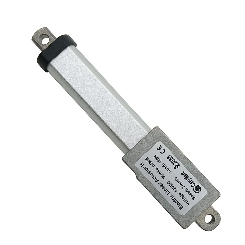 6V 12V 24V Micro Vérin Électrique 188N Actionneur Linéaire Course 50 mm (Modèle: 0041645)