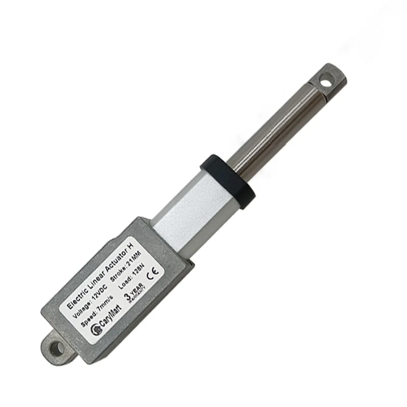 6V 12V 24V Micro Vérin Électrique 188N Actionneur Linéaire Course 21mm (Modèle: 0041643)