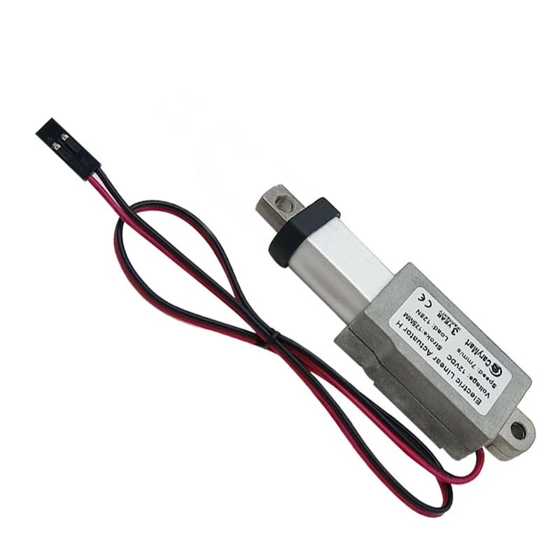 6V 12V 24V Micro Vérin Électrique 188N Actionneur Linéaire Course 17.5mm (Modèle: 0041642)