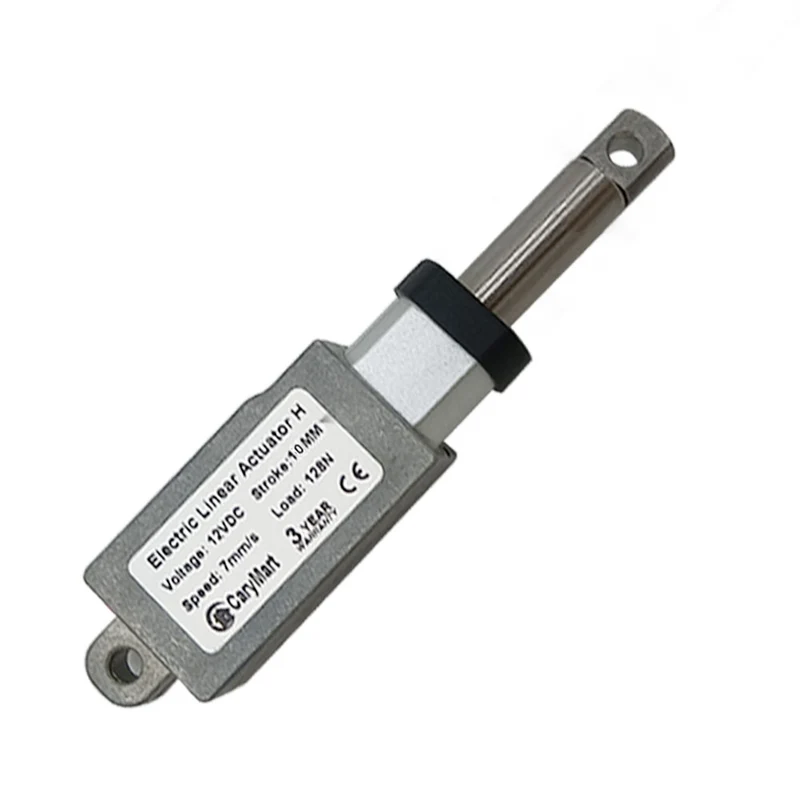 6V 12V 24V Micro Vérin Électrique 188N Actionneur Linéaire Course 10mm (Modèle: 0041641)