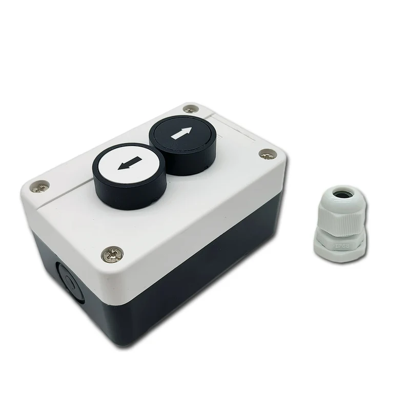 Boîtier Commande Interrupteur Bouton Poussoir avec Haut Bas (Modèle: 0040025)
