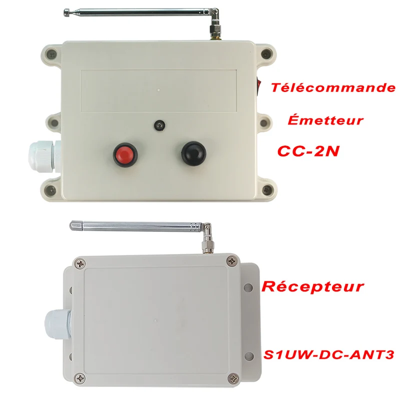 5000 Mètres Kit Interrupteur Télécommande Sans Fil Déclenchée par Contact Sec (Modèle: 0020692)