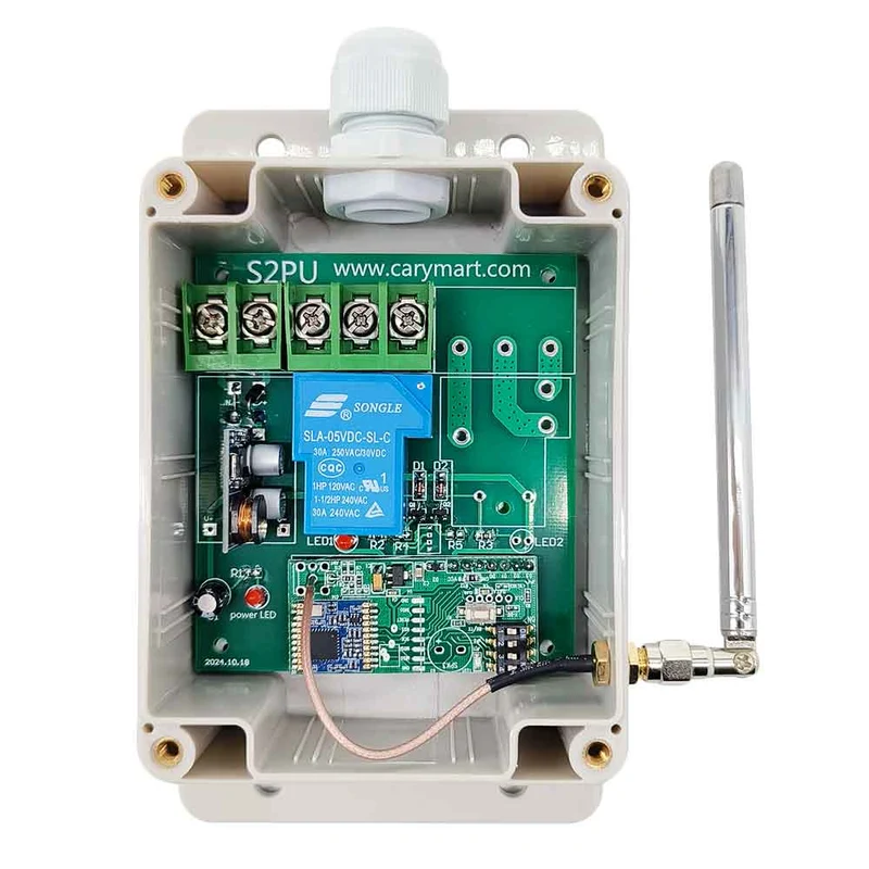 5km CC 12V Kit Interrupteur Télécommande Sans Fil Pour Commande Niveau d'eau
