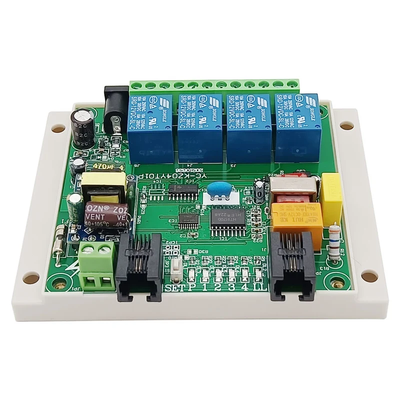 CC 12V CA 220V Module de Commande Par Téléphone Sortie Relais 4 Canaux (Modèle: 0040008)