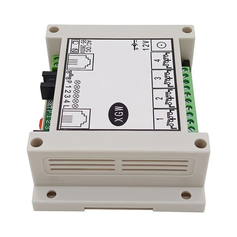 CC 12V CA 220V Module de Commande Par Téléphone Sortie Relais 4 Canaux (Modèle: 0040008)