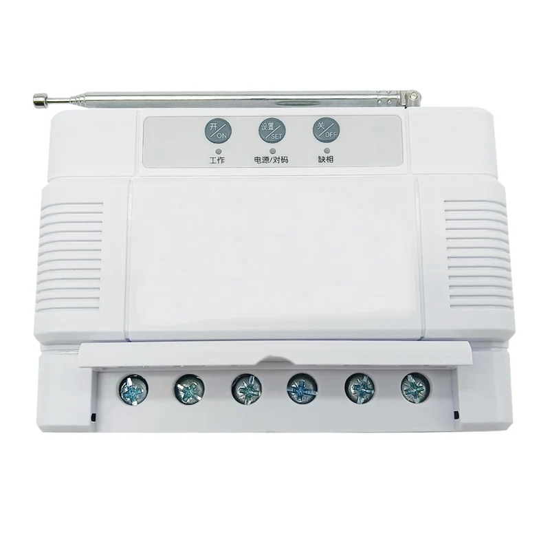 Triphasée 380V 15KW Interrupteur Sans Fil Avec Télécommande (Modèle: 0020702)