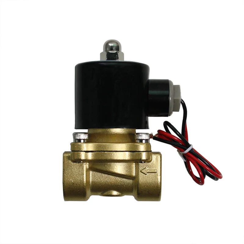12V 24V 220V Électrovanne 3/4" 25MM Normalement Fermé (Modèle: 0022101)