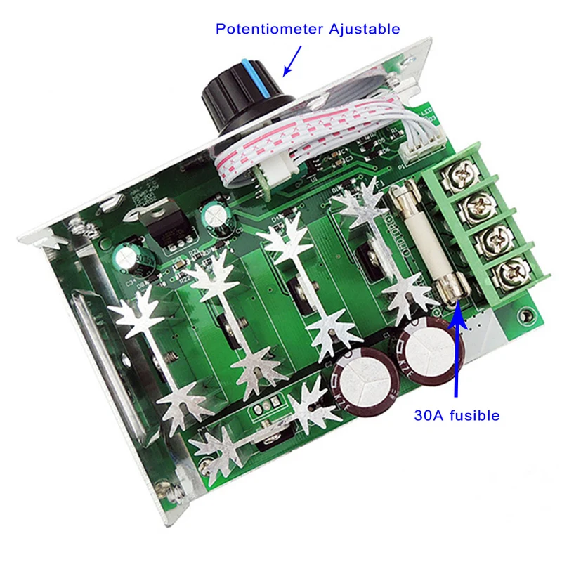 PWM Régulateur de Vitesse du Moteur CC 12V-80V 30A (Modèle: 0044005)