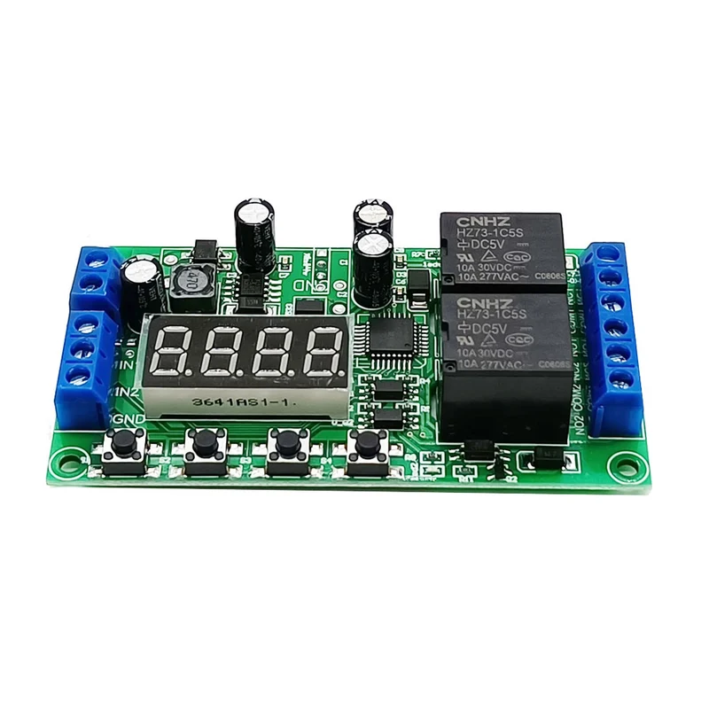 Module Relais Retard Boucle Infinie pour Contrôle Moteur 220V (Modèle: 0040001)