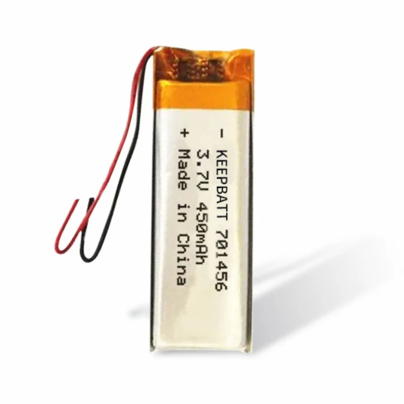 701456 Lipo 3.7V 450mAh Rechargeable Lithium Polymer Battery for E-Reader