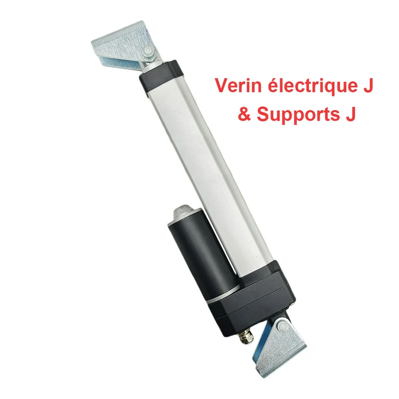 Vérin électrique étanche IP67 12V 24V 350kg course 200 mm (Modèle: 0041936)
