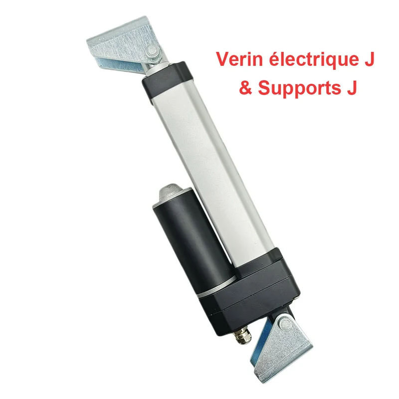 Vérin électrique étanche IP67 12V 24V 350kg course 150 mm (Modèle: 0041935)