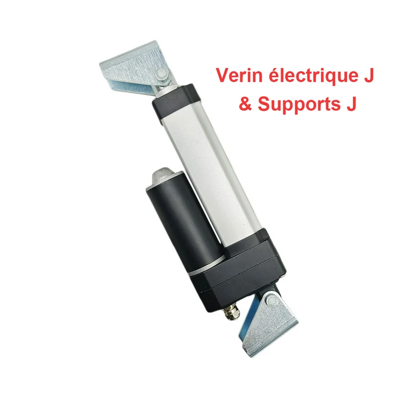 Vérin électrique étanche IP67 12V 24V 350kg course 100 mm (Modèle: 0041934)