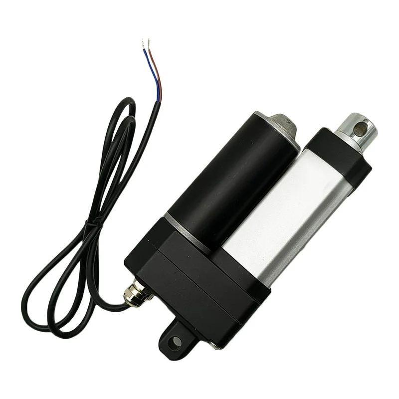 Vérin électrique étanche IP67 12V 24V 350kg course 10 mm (Modèle: 0041931)