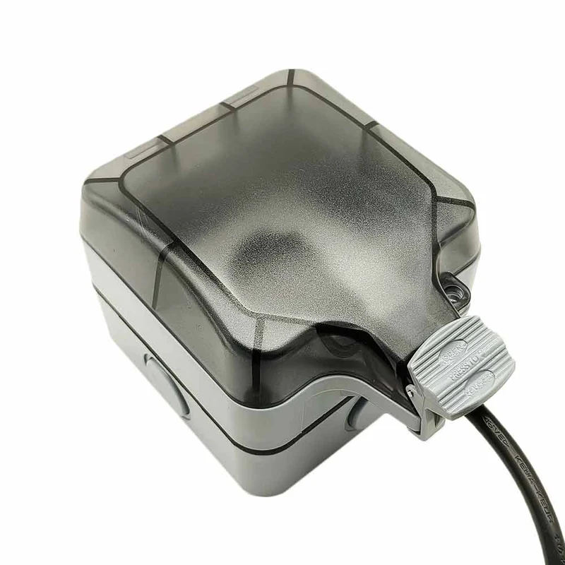 Français Prise Étanche Extérieure IP66 avec Interrupteur Télécommande (Modèle: 0020776)