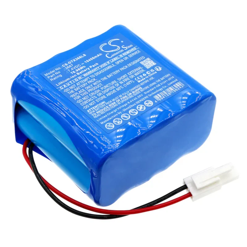 7.4V 10.4Ah Replacement Battery For Dotlux 3666-060120 Emergency Light